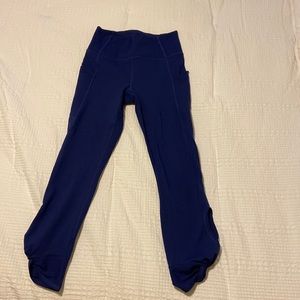Fabletics Navy Blue Leggings